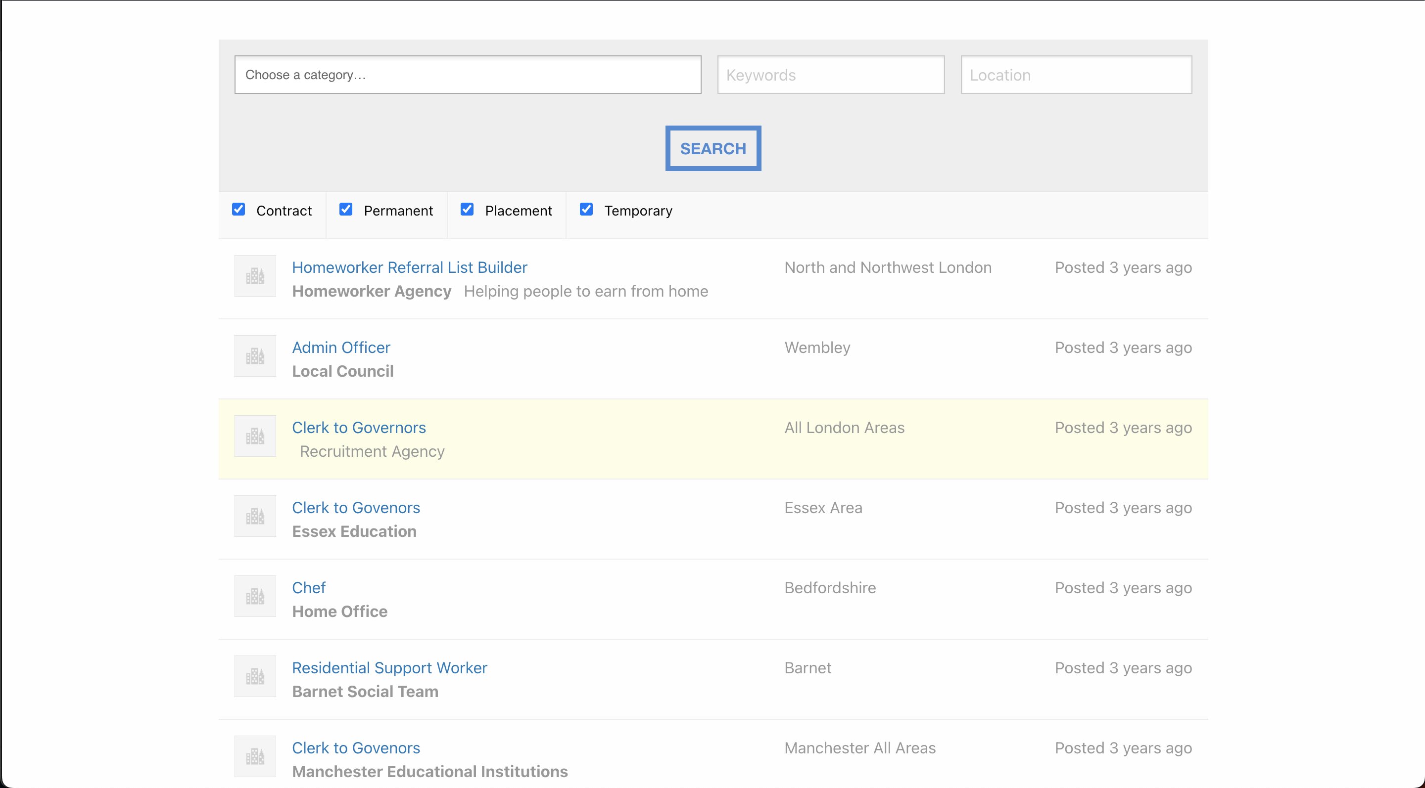 Staffnet new jobs listings